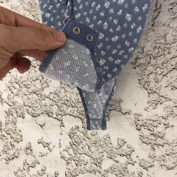 Wild Fable Romantic Bodysuit - light blue/white - Picture 4 of 10